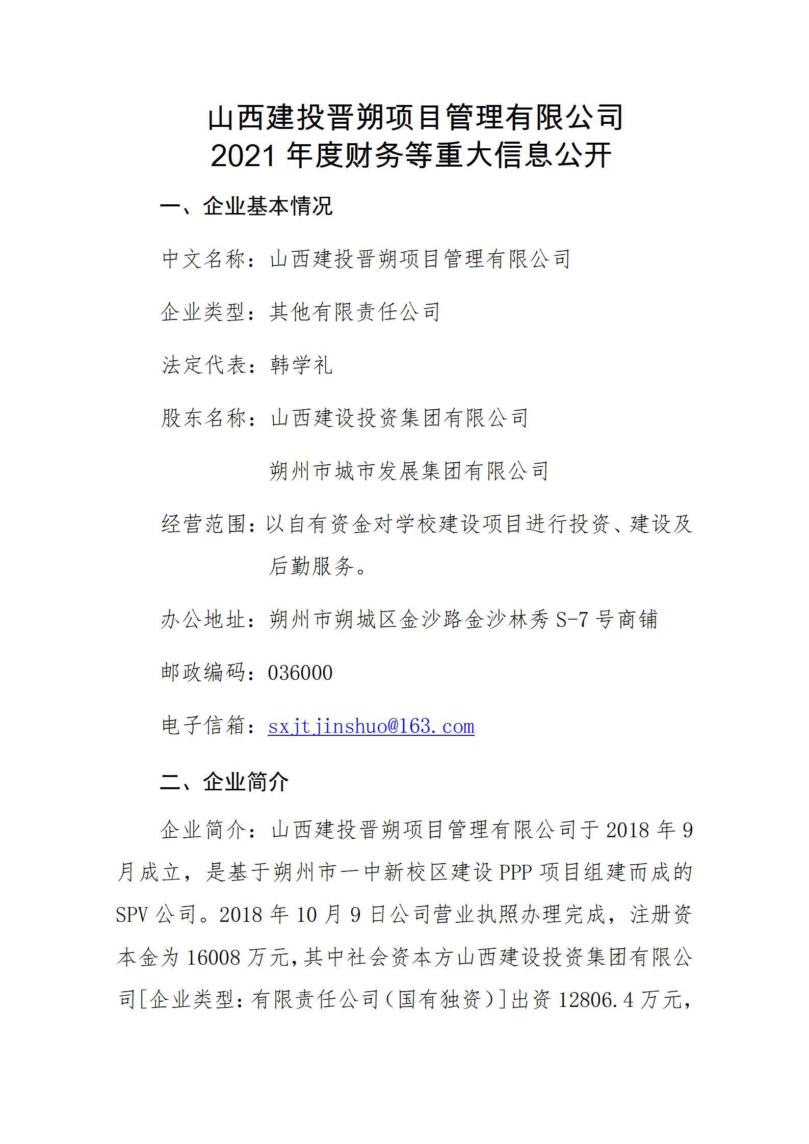 ɽ����Ͷ��˷��Ŀ�������޹�˾2021��Ȳ�����ش���Ϣ����